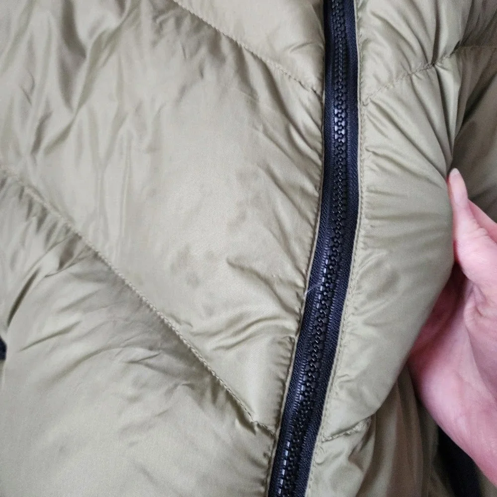 THE NORTH FACE Y2K Nuptse 600 Down Puffer Vest Green‎ Black Gorpcore XXL